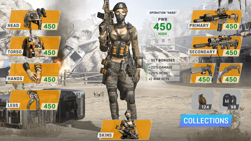 Download Warface GO: FPS Shooting games MOD [Unlimited money/gems] + MOD [Menu] APK for Android