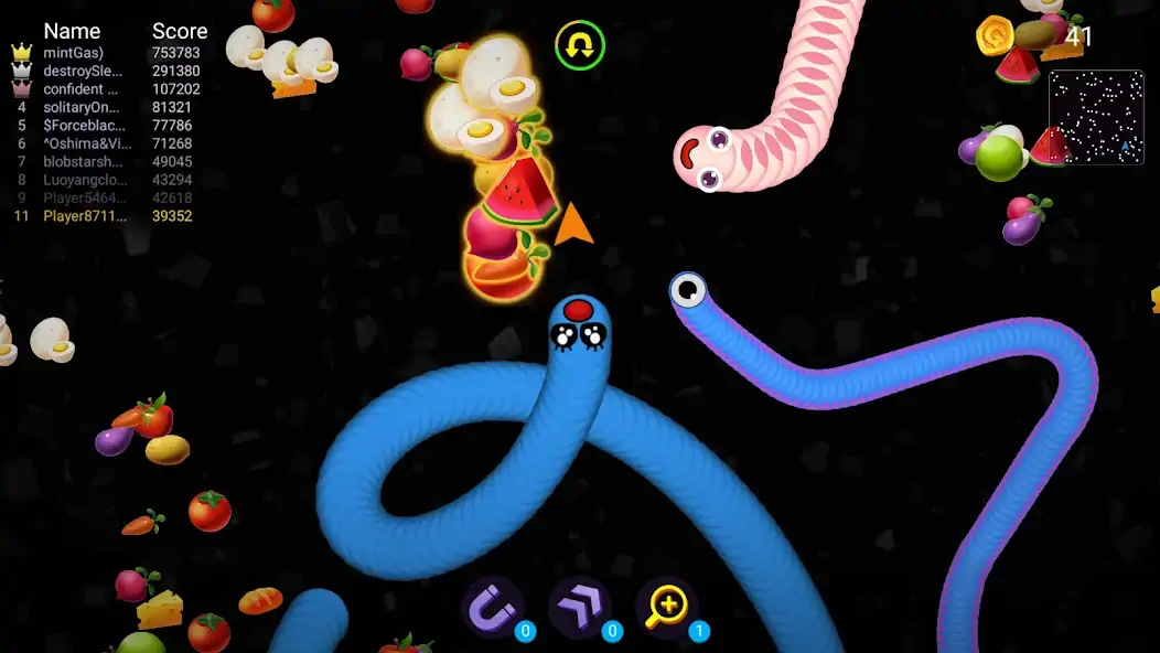 Download Snake Battle: Worm Snake Game MOD [Unlimited money/gems] + MOD [Menu] APK for Android