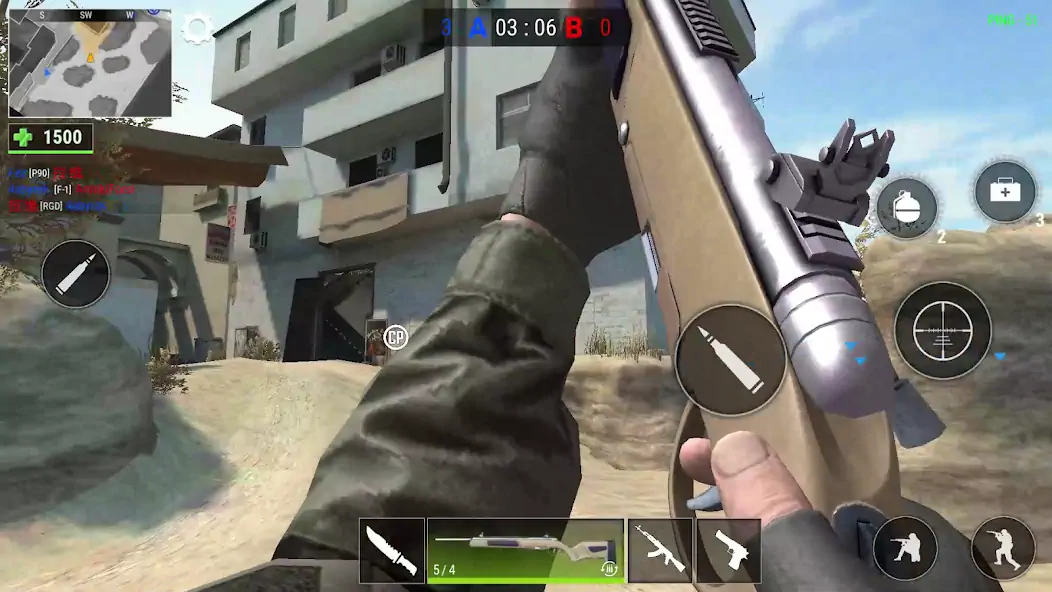 Download Modern Gun: Shooting War Games MOD [Unlimited money/gems] + MOD [Menu] APK for Android