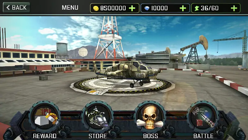 Download Gunship Strike 3D MOD [Unlimited money] + MOD [Menu] APK for Android
