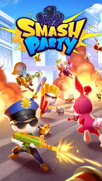 Download Smash Party - Hero Action Game MOD [Unlimited money/gems] + MOD [Menu] APK for Android