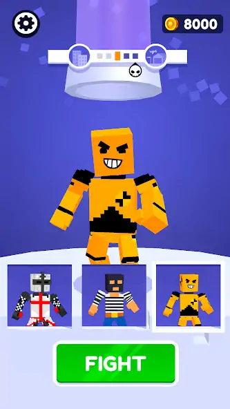 Download Block Ragdoll Fight MOD [Unlimited money] + MOD [Menu] APK for Android