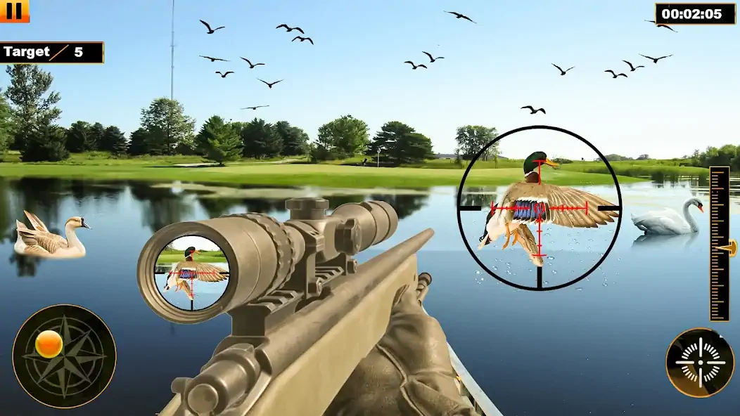 Download Sniper Birds & Animal Games MOD [Unlimited money] + MOD [Menu] APK for Android