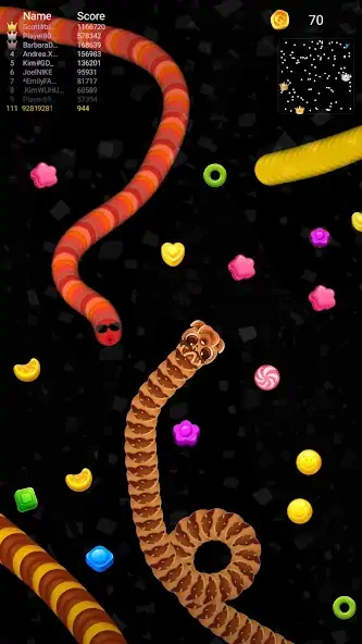 Download Worm Battle: Snake Game MOD [Unlimited money] + MOD [Menu] APK for Android