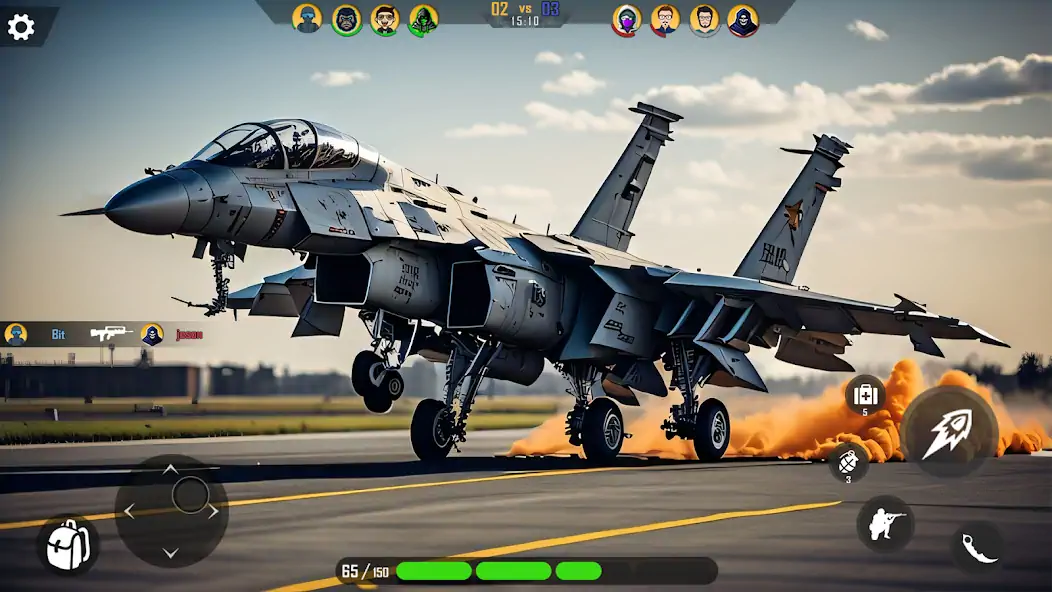 Download Modern Jet Fighter Games MOD [Unlimited money/gems] + MOD [Menu] APK for Android