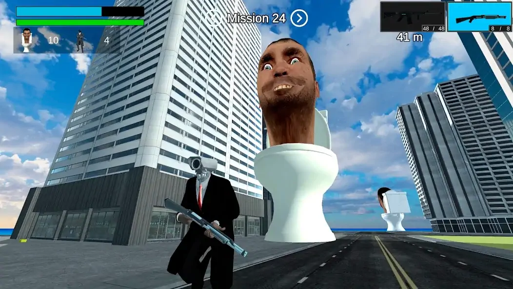Download Skibidi toilet game online mod MOD [Unlimited money/gems] + MOD [Menu] APK for Android
