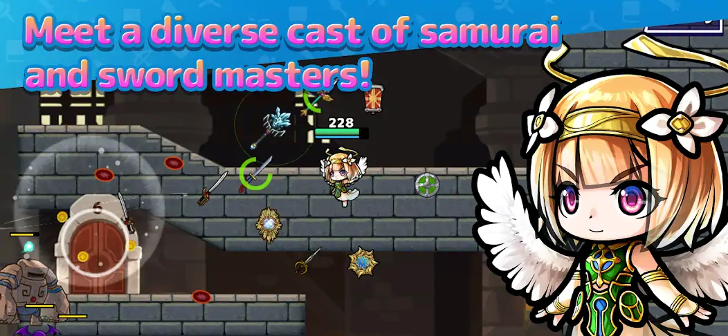 Download SAMURAI X - X-Sword style MOD [Unlimited money/coins] + MOD [Menu] APK for Android