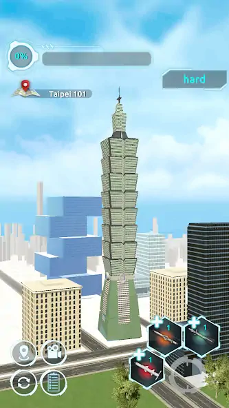 Download City Demolish: Rocket Smash! MOD [Unlimited money] + MOD [Menu] APK for Android