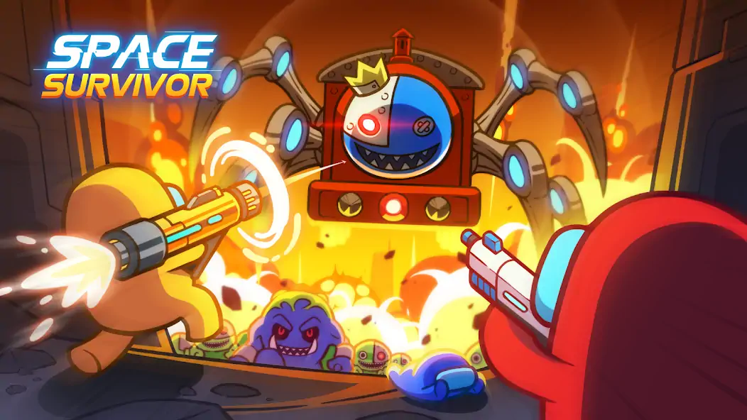 Download Space Survivor: Age of Monster MOD [Unlimited money/gems] + MOD [Menu] APK for Android