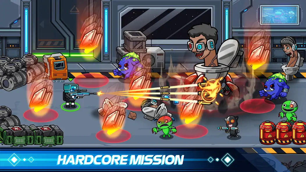 Download Space Survivor: Age of Monster MOD [Unlimited money/gems] + MOD [Menu] APK for Android