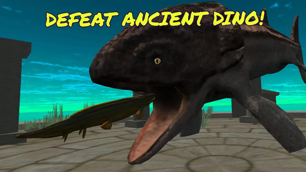 Download Dino Battle Arena Jurassic Sea MOD [Unlimited money/gems] + MOD [Menu] APK for Android