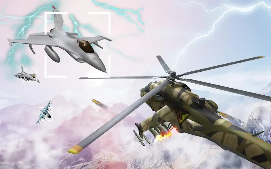 Download Gunship Helicopter Air Attack MOD [Unlimited money/coins] + MOD [Menu] APK for Android