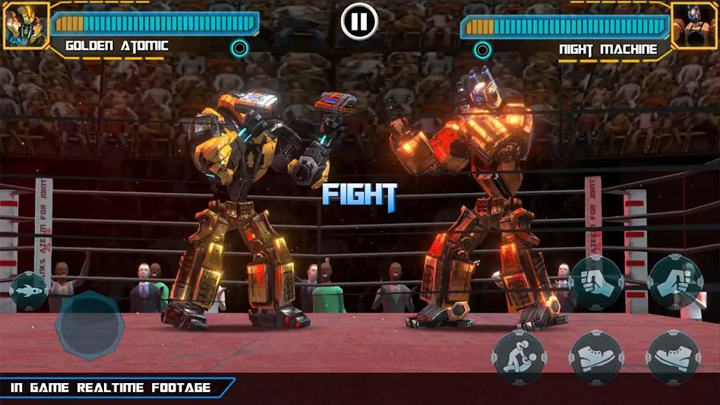 Download Real Robot Ring Boxing MOD [Unlimited money/gems] + MOD [Menu] APK for Android