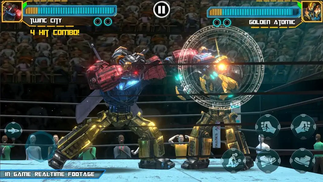 Download Real Robot Ring Boxing MOD [Unlimited money/gems] + MOD [Menu] APK for Android