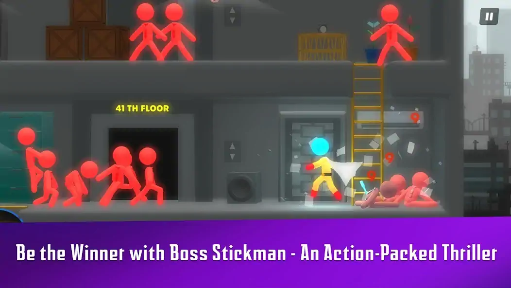 Download Boss Stickman MOD [Unlimited money] + MOD [Menu] APK for Android