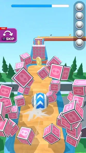 Download City Rolling Ball: Ball Games MOD [Unlimited money/coins] + MOD [Menu] APK for Android