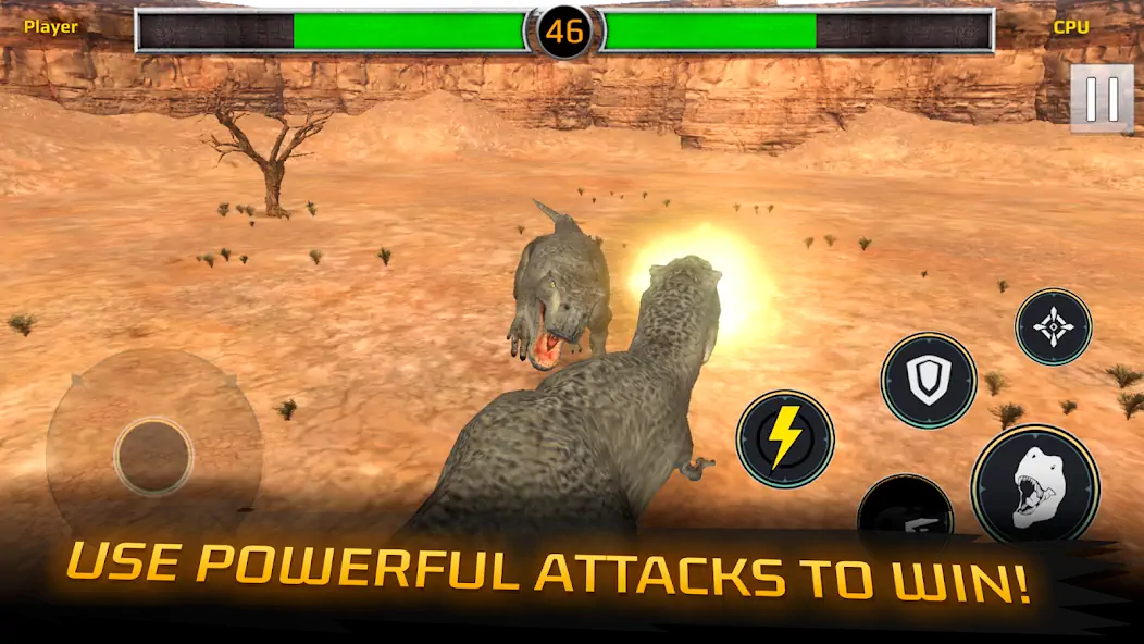 Download T-Rex Arena : Battle of Kings MOD [Unlimited money/gems] + MOD [Menu] APK for Android