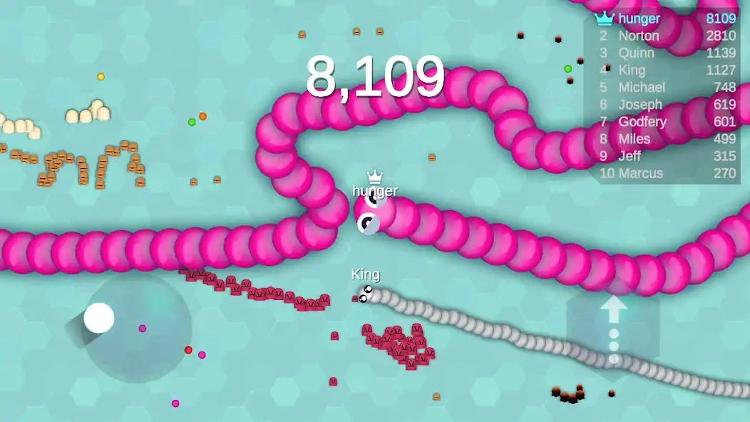 Download Snack Snake.io-Fun Worm Game MOD [Unlimited money] + MOD [Menu] APK for Android