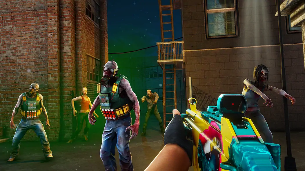 Download Zombination - Zombie Games MOD [Unlimited money/gems] + MOD [Menu] APK for Android