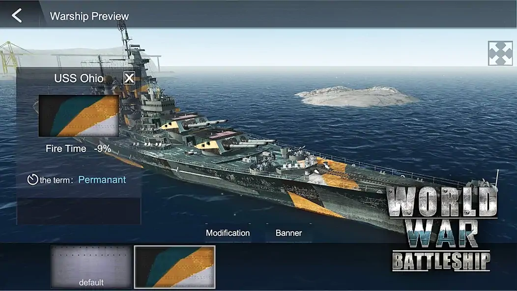 Download World War Battleship: Warship MOD [Unlimited money/coins] + MOD [Menu] APK for Android