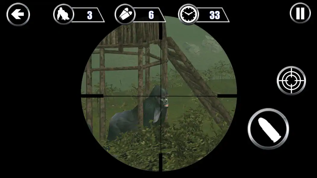 Download Gorilla Hunter: Hunting games MOD [Unlimited money/gems] + MOD [Menu] APK for Android