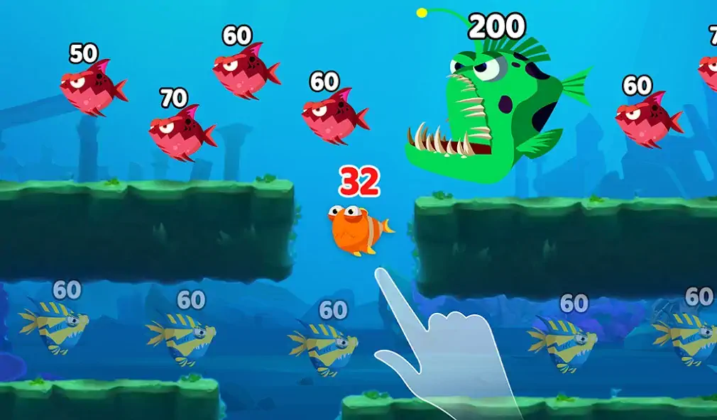 Download Fish Town IO: Mini Aquarium MOD [Unlimited money/gems] + MOD [Menu] APK for Android