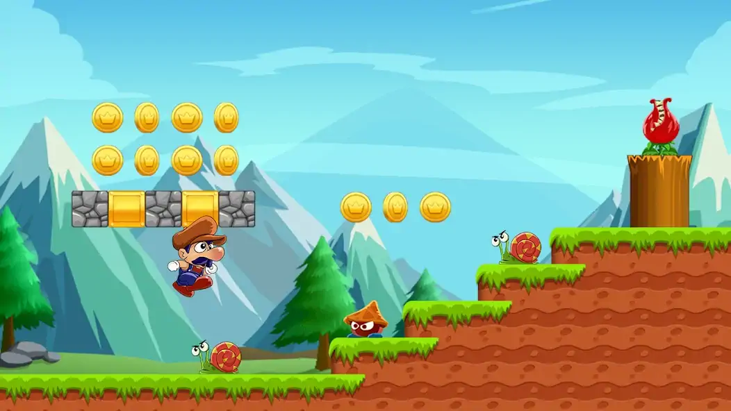 Download Super Bino Go:Adventure Jungle MOD [Unlimited money] + MOD [Menu] APK for Android