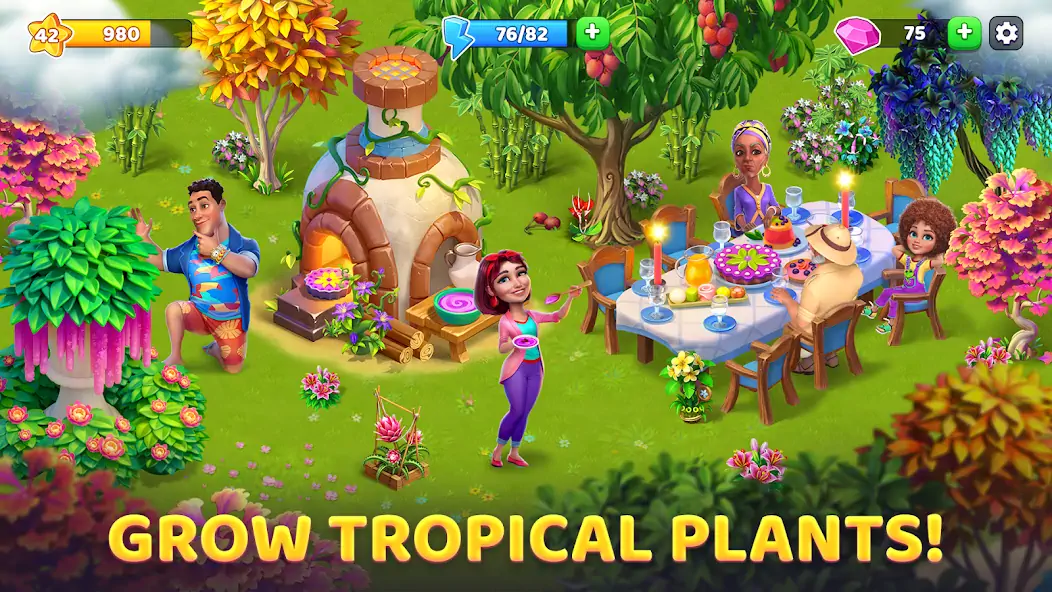 Download Bermuda Adventures Farm Island MOD [Unlimited money/gems] + MOD [Menu] APK for Android