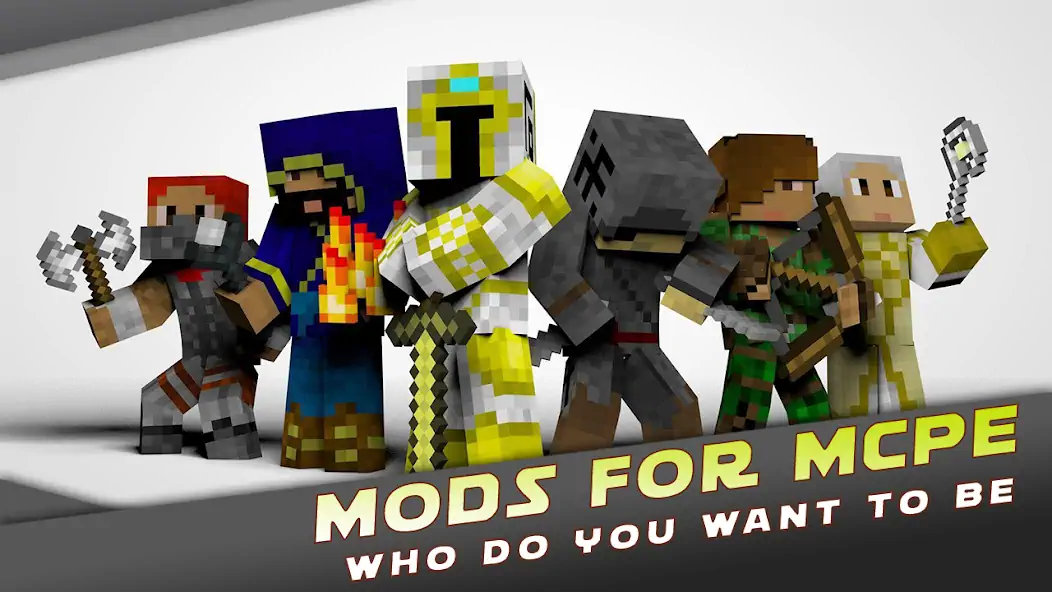 Download Mods for Minecraft PE by MCPE MOD [Unlimited money] + MOD [Menu] APK for Android