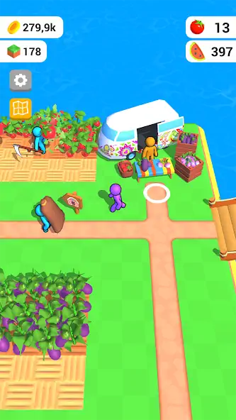 Download Farm Land - Farming life game MOD [Unlimited money] + MOD [Menu] APK for Android