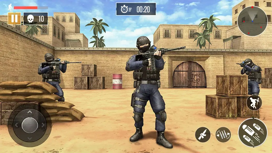 Download FPS Commando Shooting Games MOD [Unlimited money/gems] + MOD [Menu] APK for Android