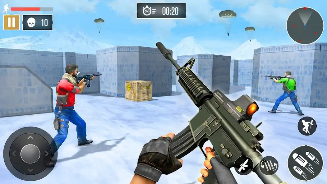 Download FPS Commando Shooting Games MOD [Unlimited money/gems] + MOD [Menu] APK for Android