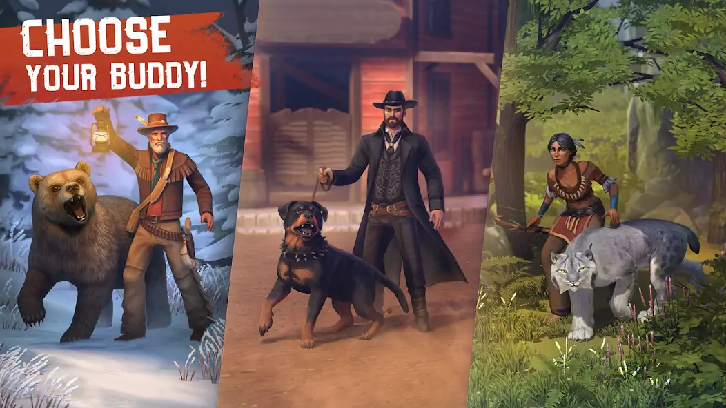 Download Westland Survival: Cowboy Game MOD [Unlimited money] + MOD [Menu] APK for Android