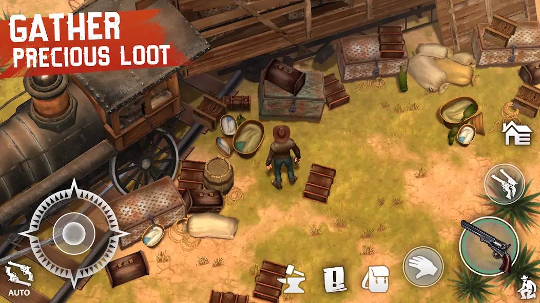 Download Westland Survival: Cowboy Game MOD [Unlimited money] + MOD [Menu] APK for Android