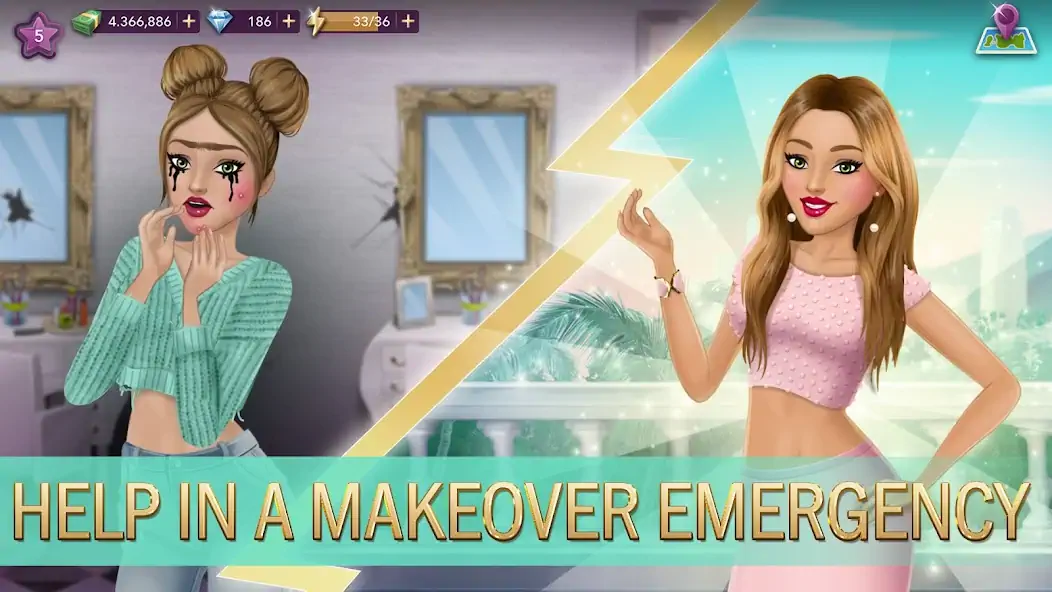 Download Hollywood Story®: Fashion Star MOD [Unlimited money/gems] + MOD [Menu] APK for Android