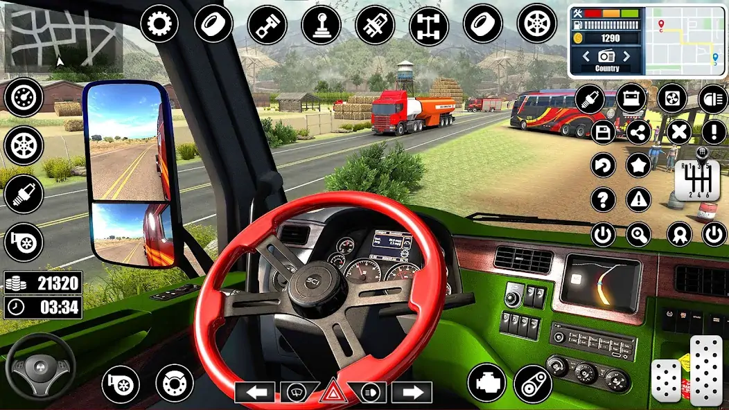 Download Coach Bus Driving Simulator MOD [Unlimited money/coins] + MOD [Menu] APK for Android