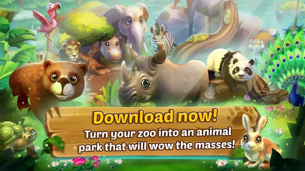 Download Zoo 2: Animal Park MOD [Unlimited money/gems] + MOD [Menu] APK for Android