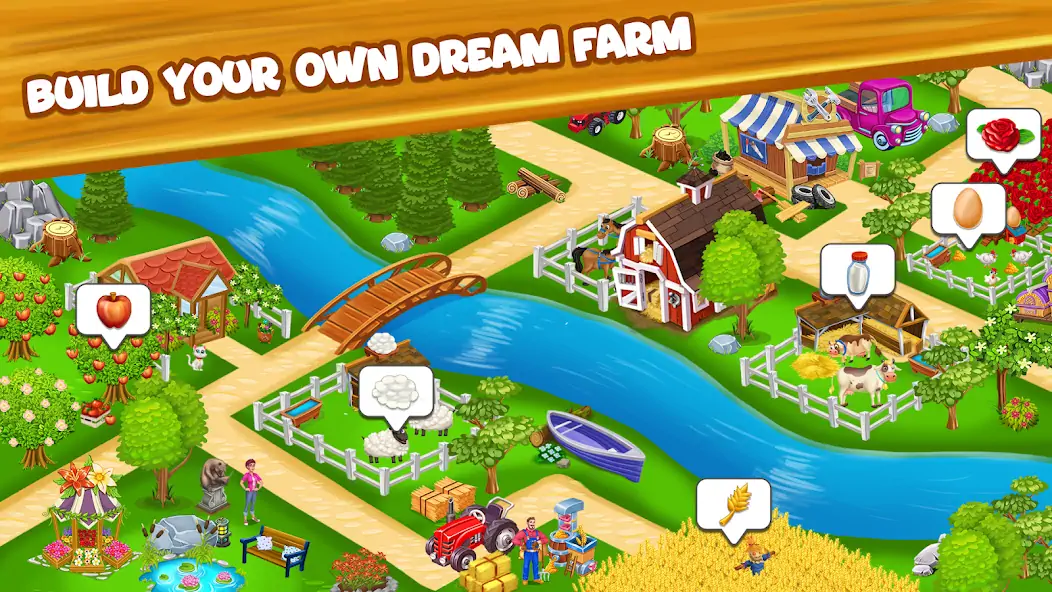 Download Farm Day Farming Offline Games MOD [Unlimited money/coins] + MOD [Menu] APK for Android