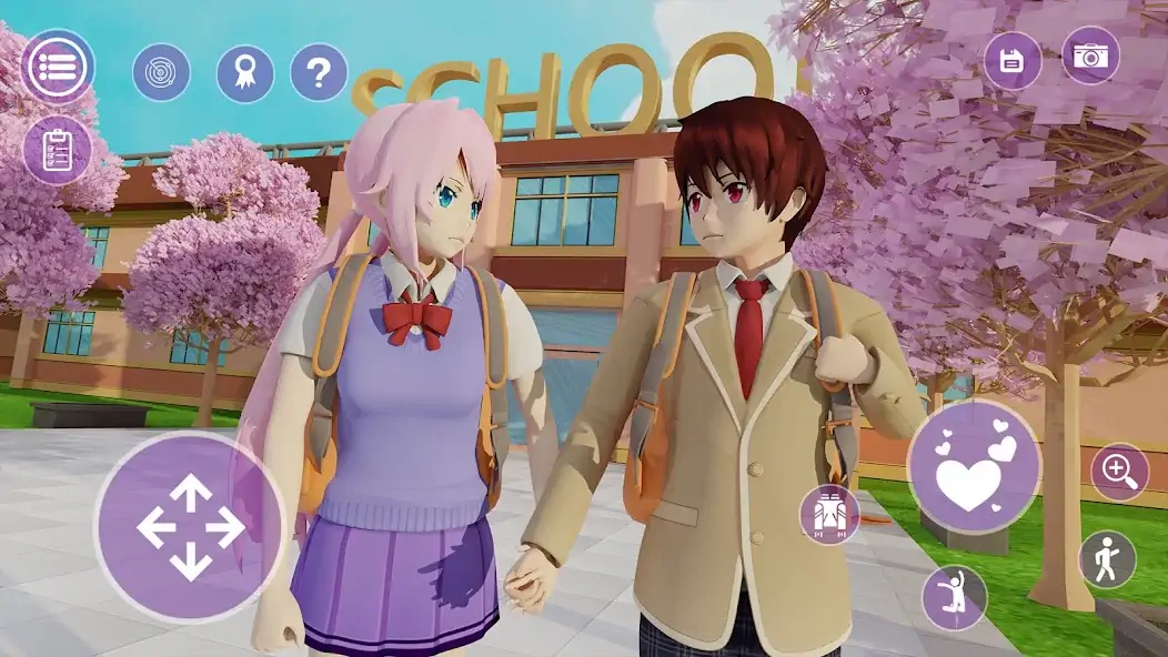 Download YUMI High School Simulator 3D MOD [Unlimited money/gems] + MOD [Menu] APK for Android