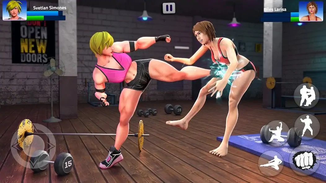Download Bodybuilder GYM Fighting Game MOD [Unlimited money/coins] + MOD [Menu] APK for Android