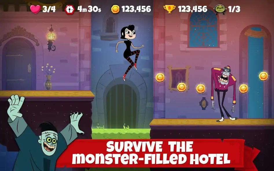 Download Hotel Transylvania Adventures MOD [Unlimited money/coins] + MOD [Menu] APK for Android