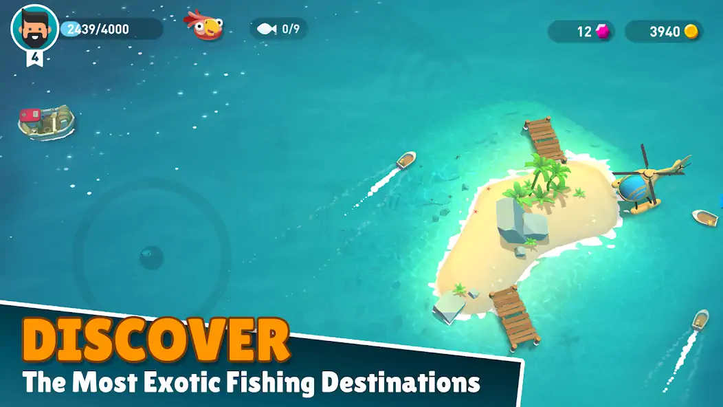 Download Creatures of the Deep: Fishing MOD [Unlimited money] + MOD [Menu] APK for Android