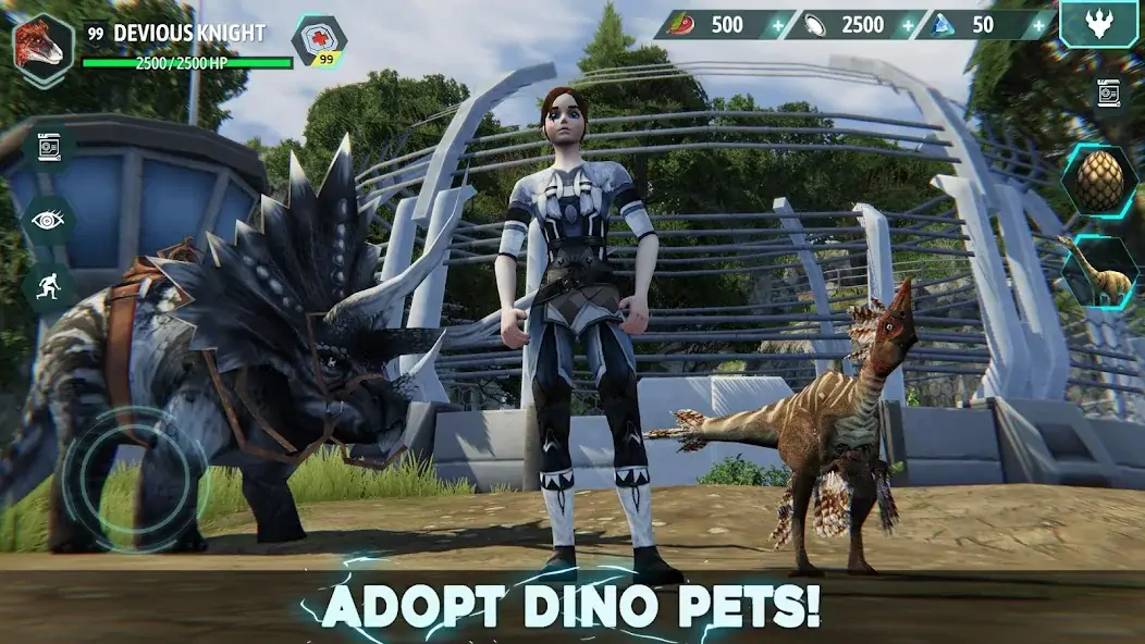 Download Dino Tamers - Jurassic MMO MOD [Unlimited money] + MOD [Menu] APK for Android