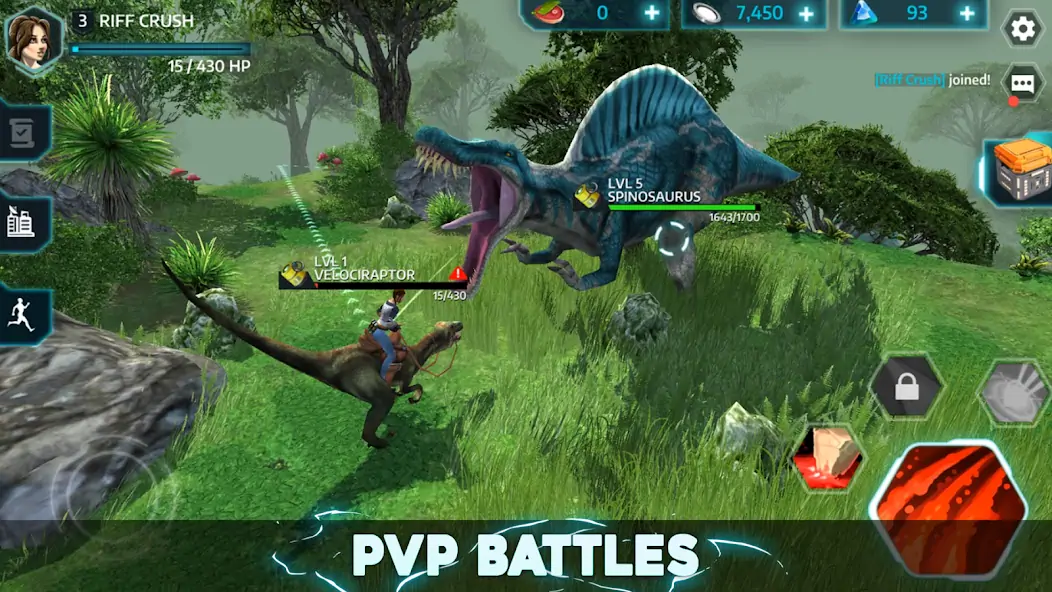 Download Dino Tamers - Jurassic MMO MOD [Unlimited money] + MOD [Menu] APK for Android