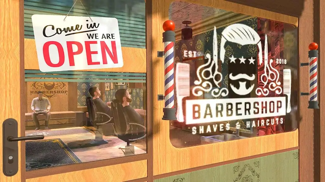 Download Barber Shop Hair Cut Salon 3D MOD [Unlimited money] + MOD [Menu] APK for Android