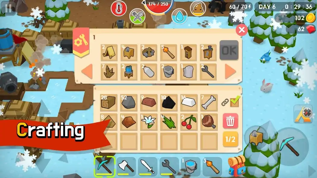 Download Mine Survival MOD [Unlimited money] + MOD [Menu] APK for Android