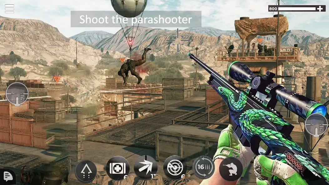 Download Sniper Games 3D- Elite 2022 MOD [Unlimited money/coins] + MOD [Menu] APK for Android