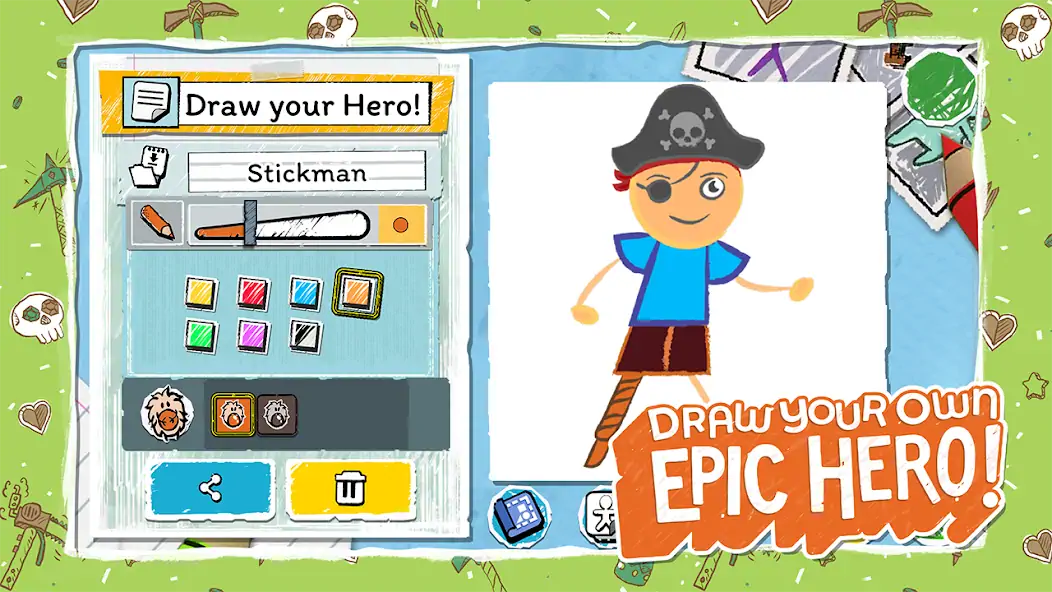 Download Draw a Stickman: EPIC 3 MOD [Unlimited money/gems] + MOD [Menu] APK for Android