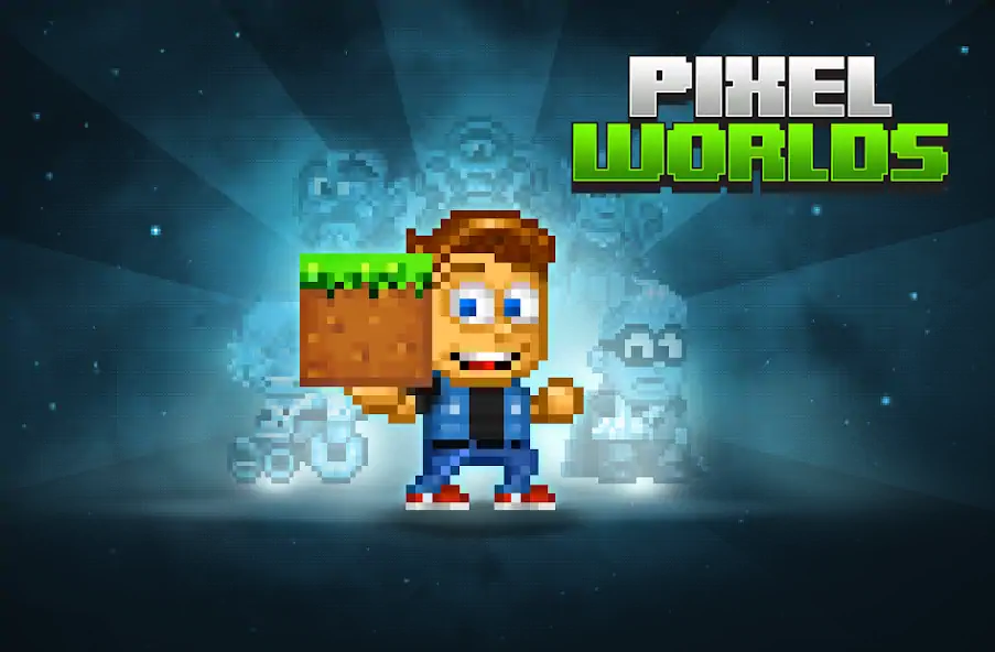 Download Pixel Worlds: MMO Sandbox MOD [Unlimited money/gems] + MOD [Menu] APK for Android