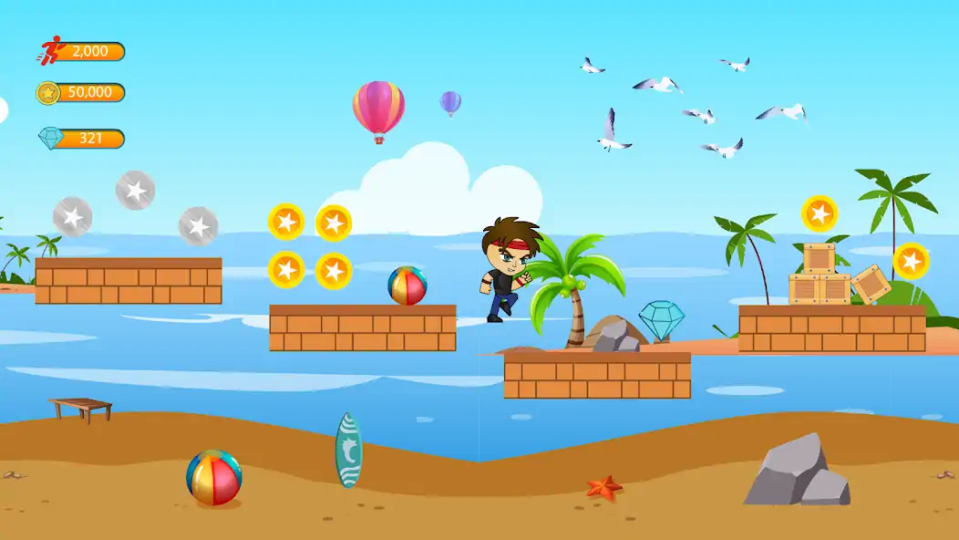 Download Super Boy Run - Adventure Game MOD [Unlimited money] + MOD [Menu] APK for Android